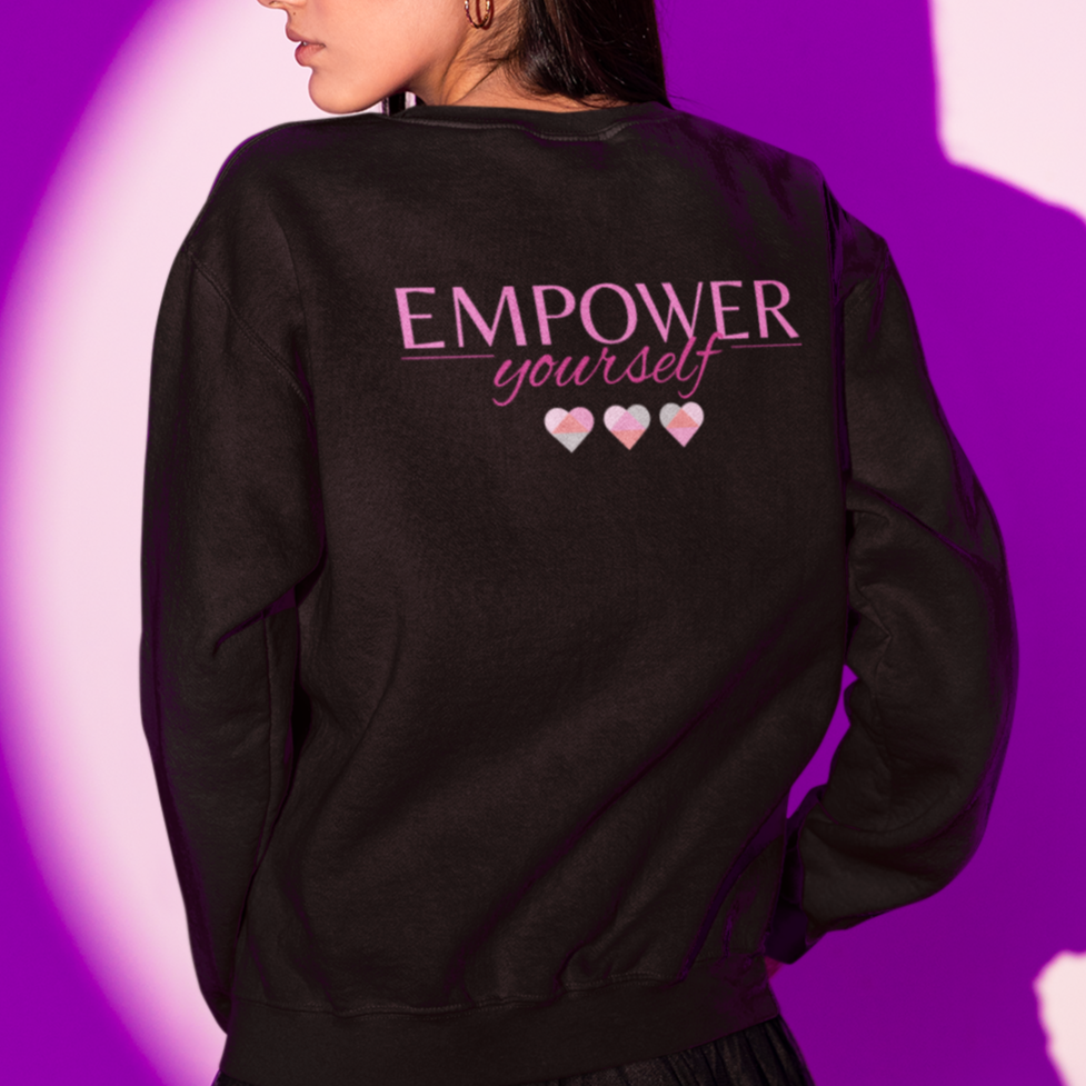 Empower Yourself - Unisex Organic Raglan Sweatshirt