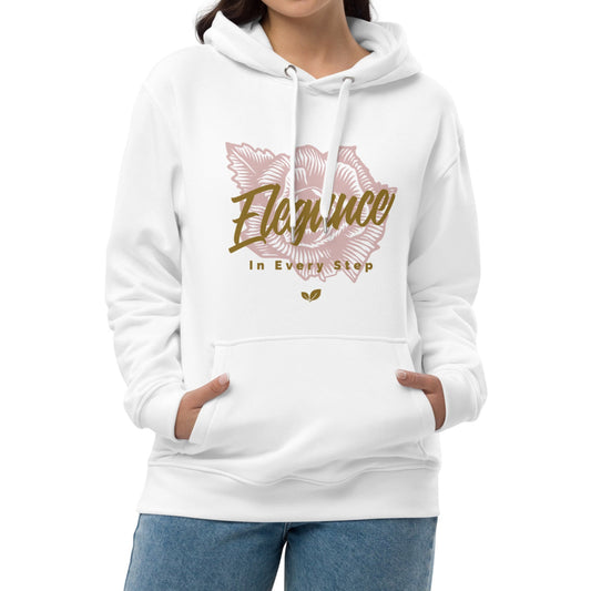 Elegance in Every Step Premium Eco Hoodie
