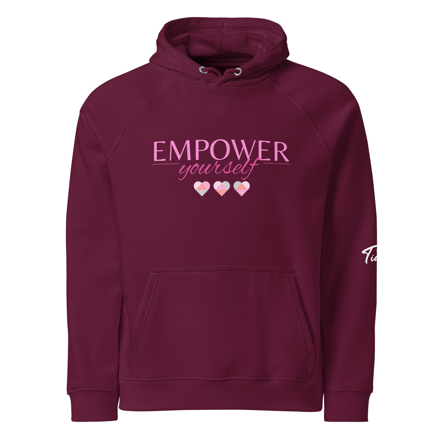 Empower Yourself - Unisex eco raglan hoodie