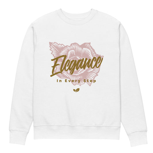 Elegance in Every Step Unisex Eco Sweatshirt