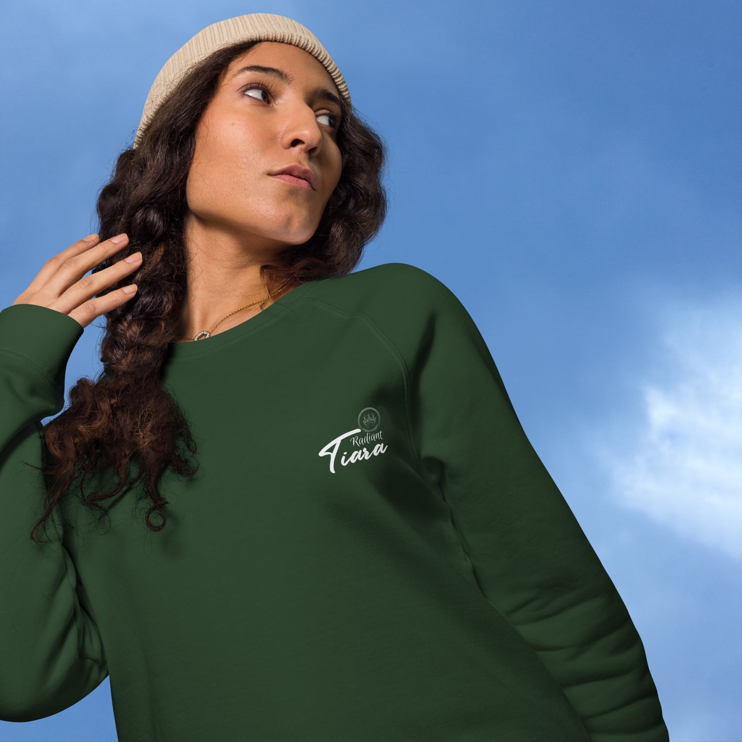 Empower Yourself - Unisex Organic Raglan Sweatshirt