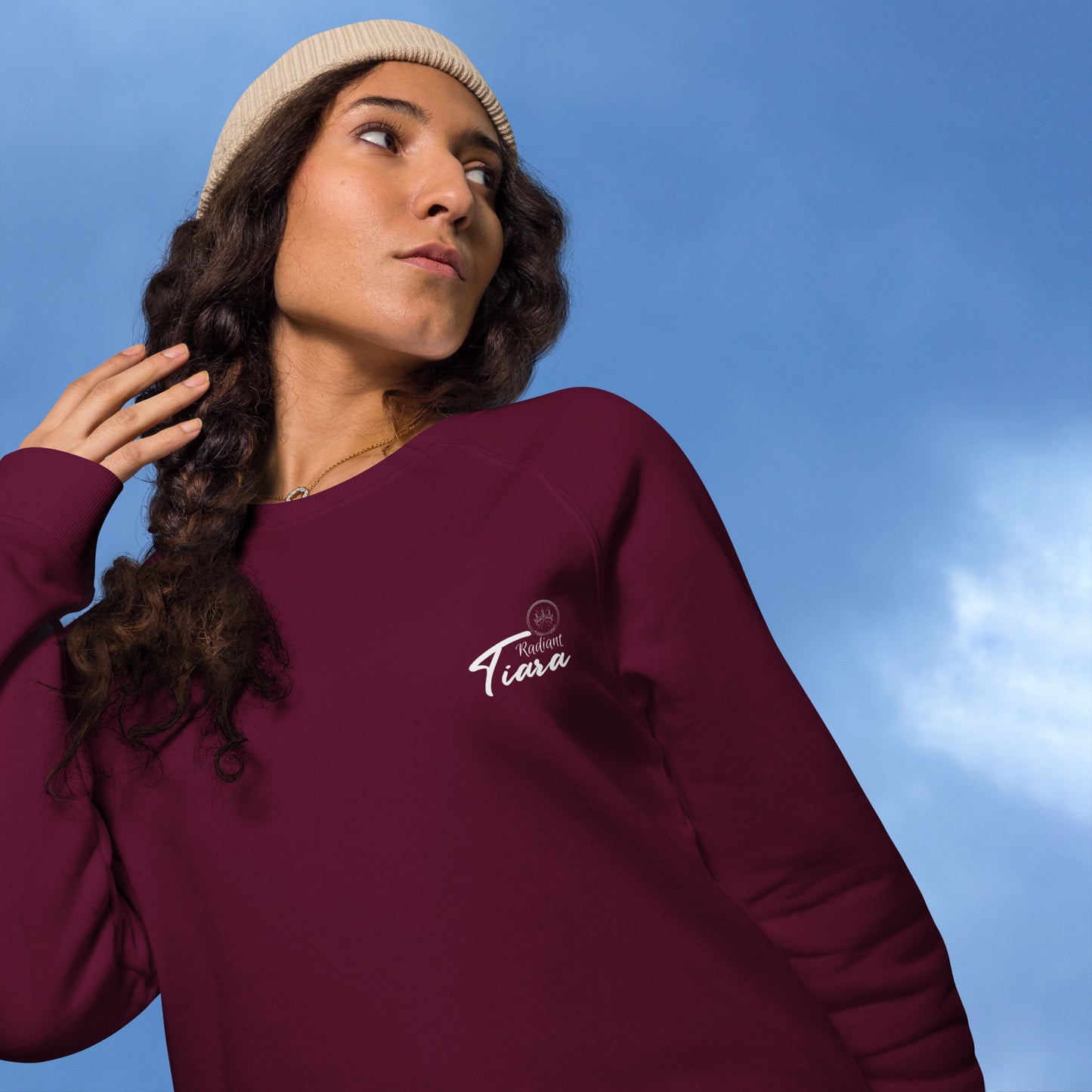 Empower Yourself - Unisex Organic Raglan Sweatshirt