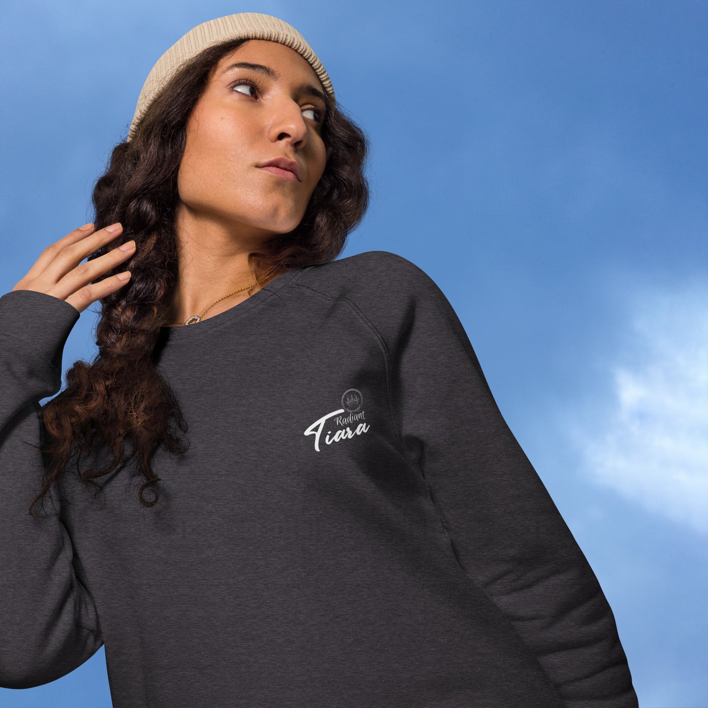 Empower Yourself - Unisex Organic Raglan Sweatshirt