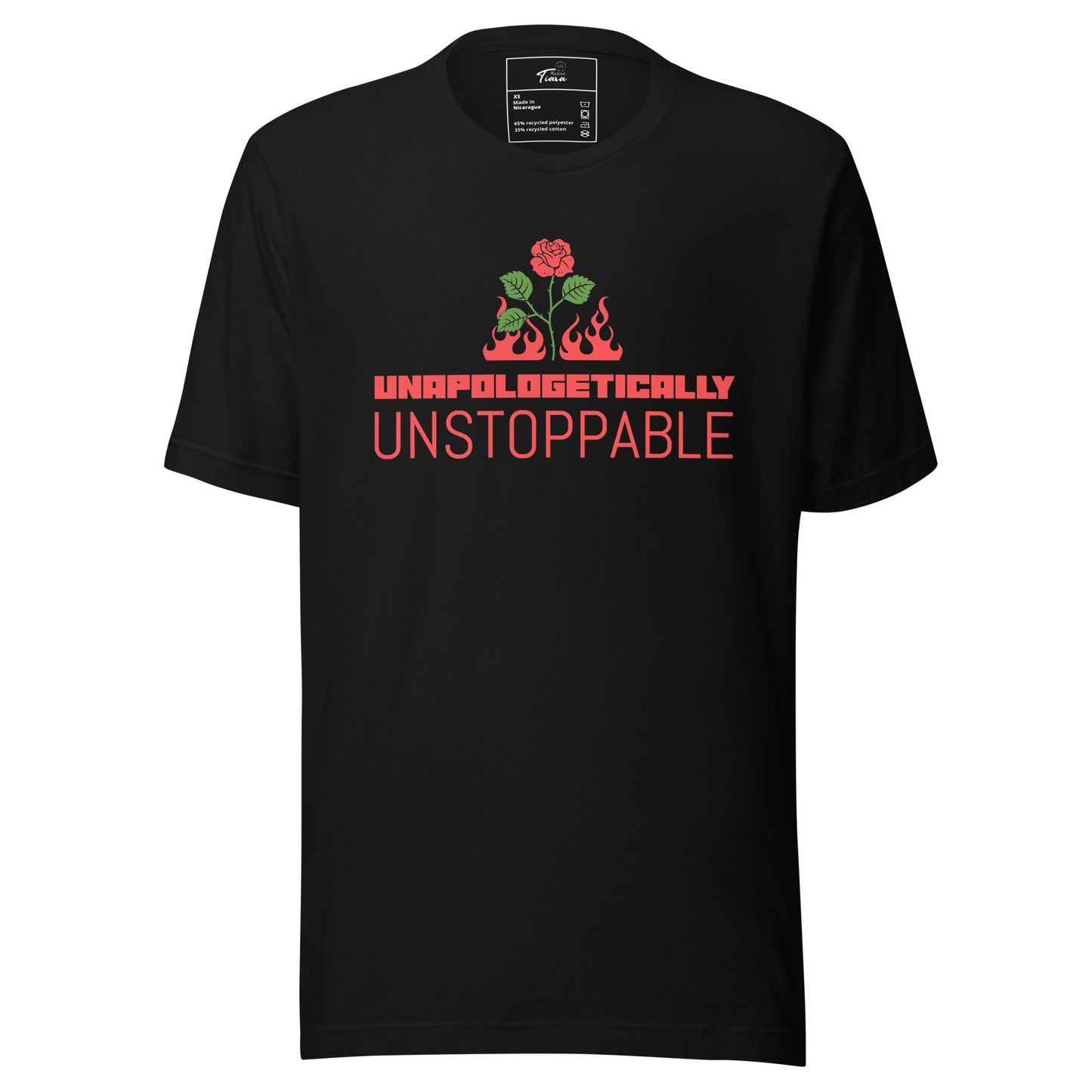 UNAPOLOGETICALLY UNSTOPPABLE Unisex Staple Eco T-shirt