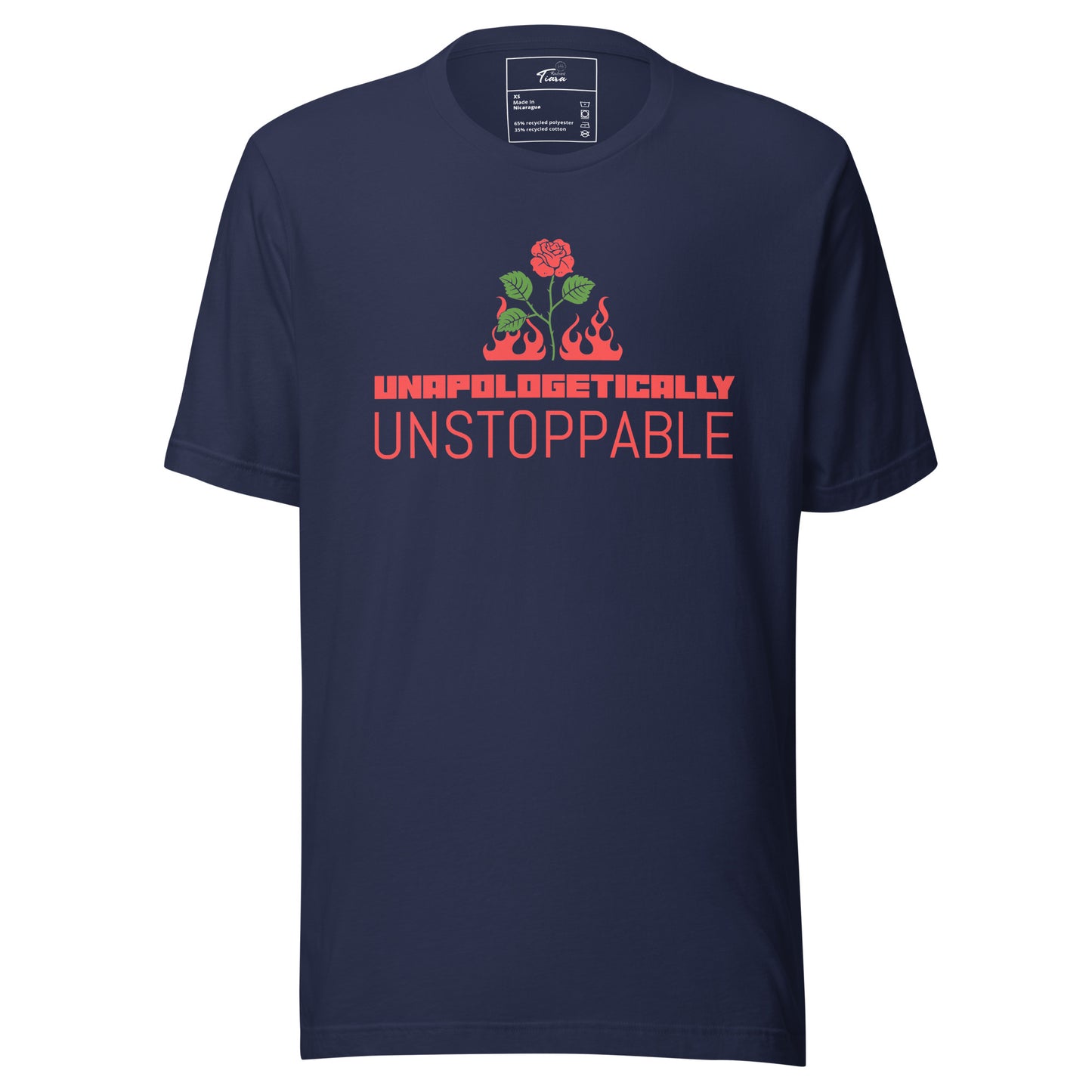 UNAPOLOGETICALLY UNSTOPPABLE Unisex Staple Eco T-shirt