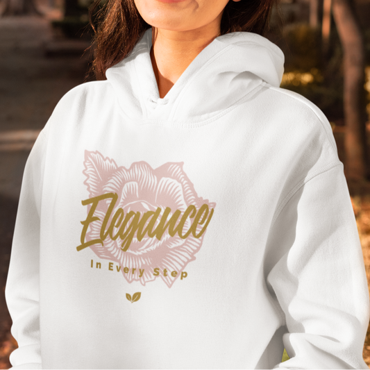 Elegance in Every Step Premium Eco Hoodie