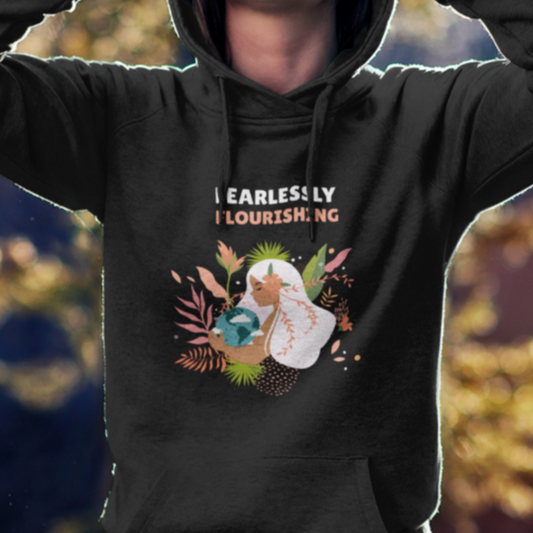 Fearlessly Flourishing Premium Eco Hoodie