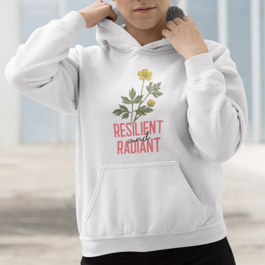 Resilient and Radiant Premium Eco Hoodie