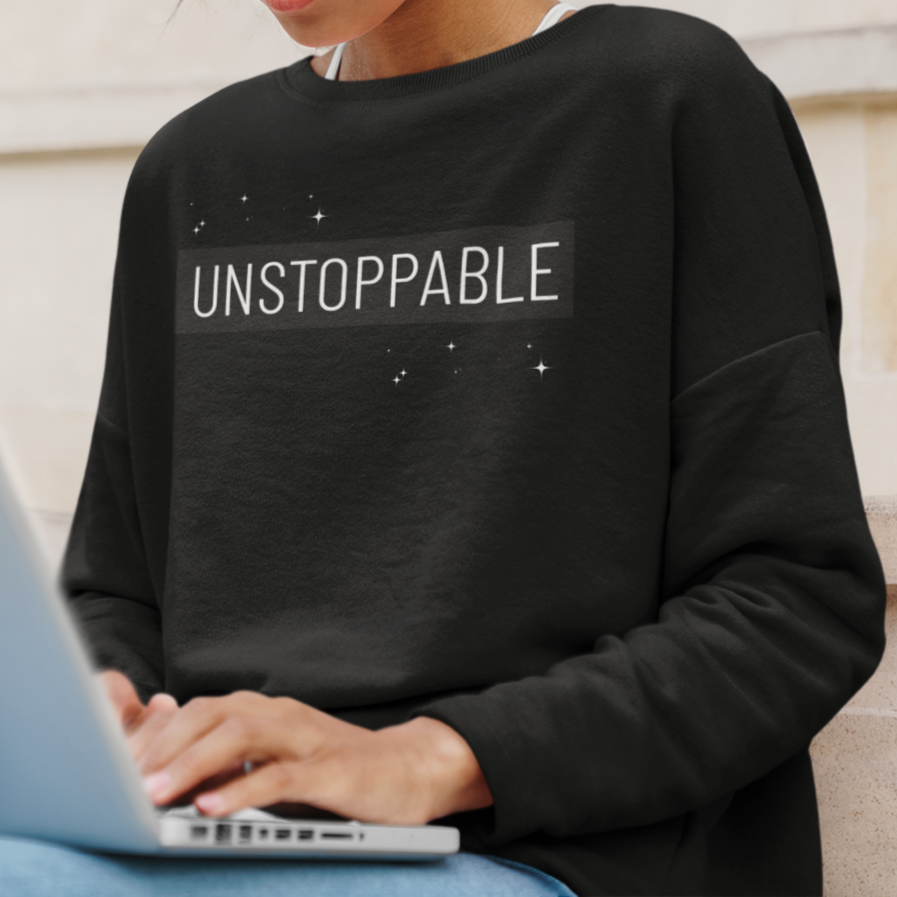 UNSTOPPABLE Unisex Eco Sweatshirt