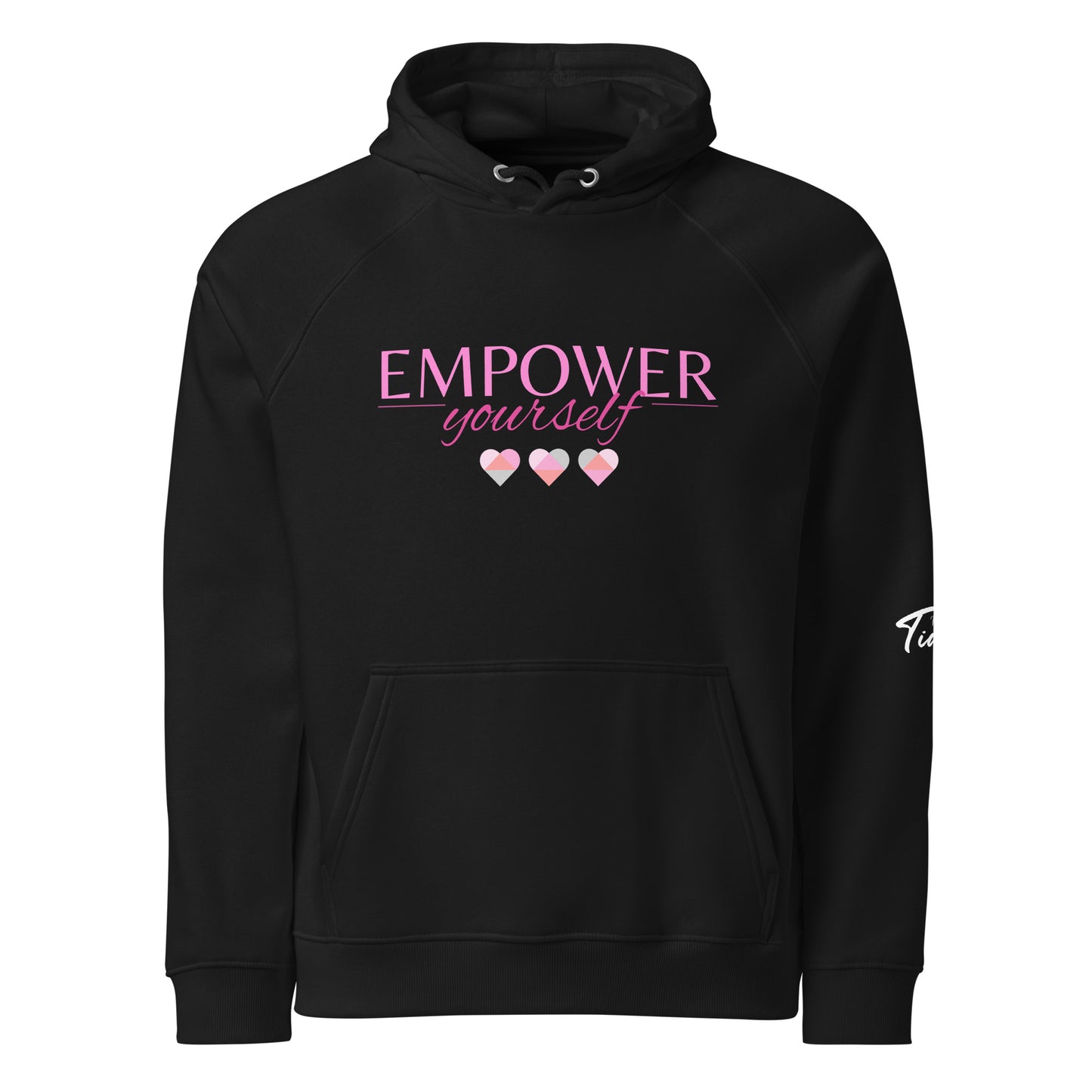 Empower Yourself Unisex eco raglan hoodie