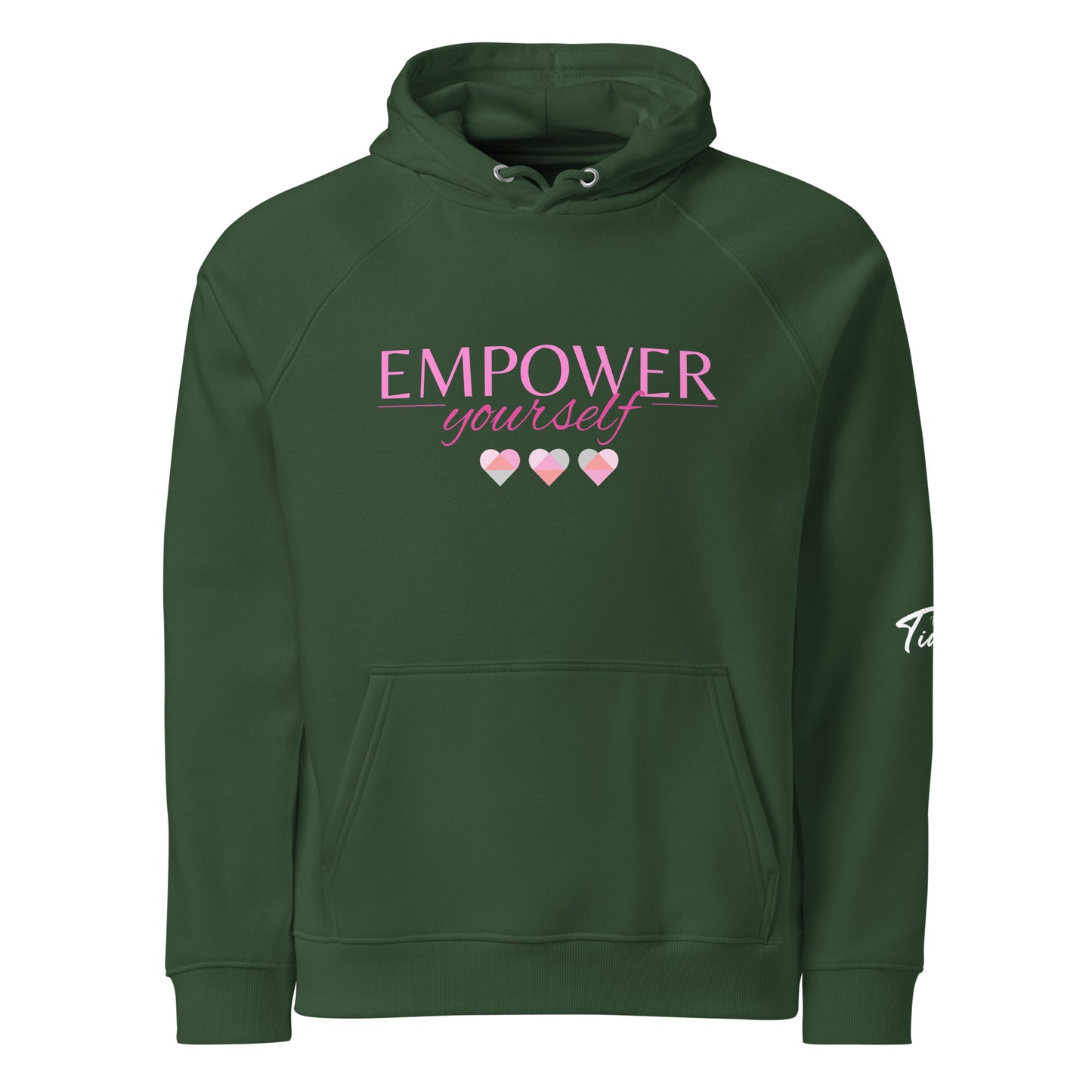 Empower Yourself Unisex eco raglan hoodie