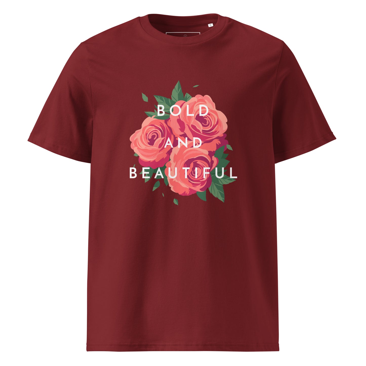 Bold and Beautiful Unisex Organic Cotton T-shirt