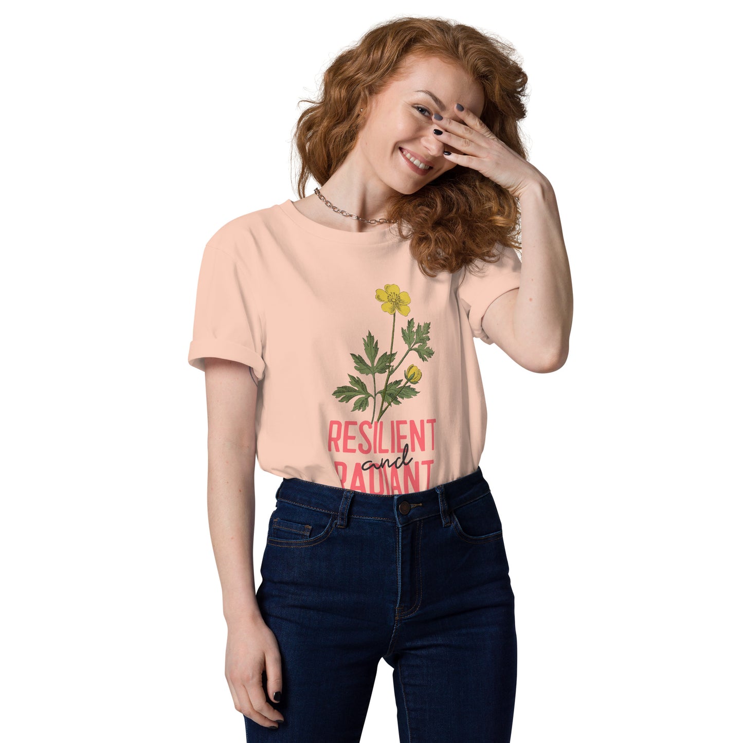 Resilient and Radiant Unisex Organic Cotton T-shirt