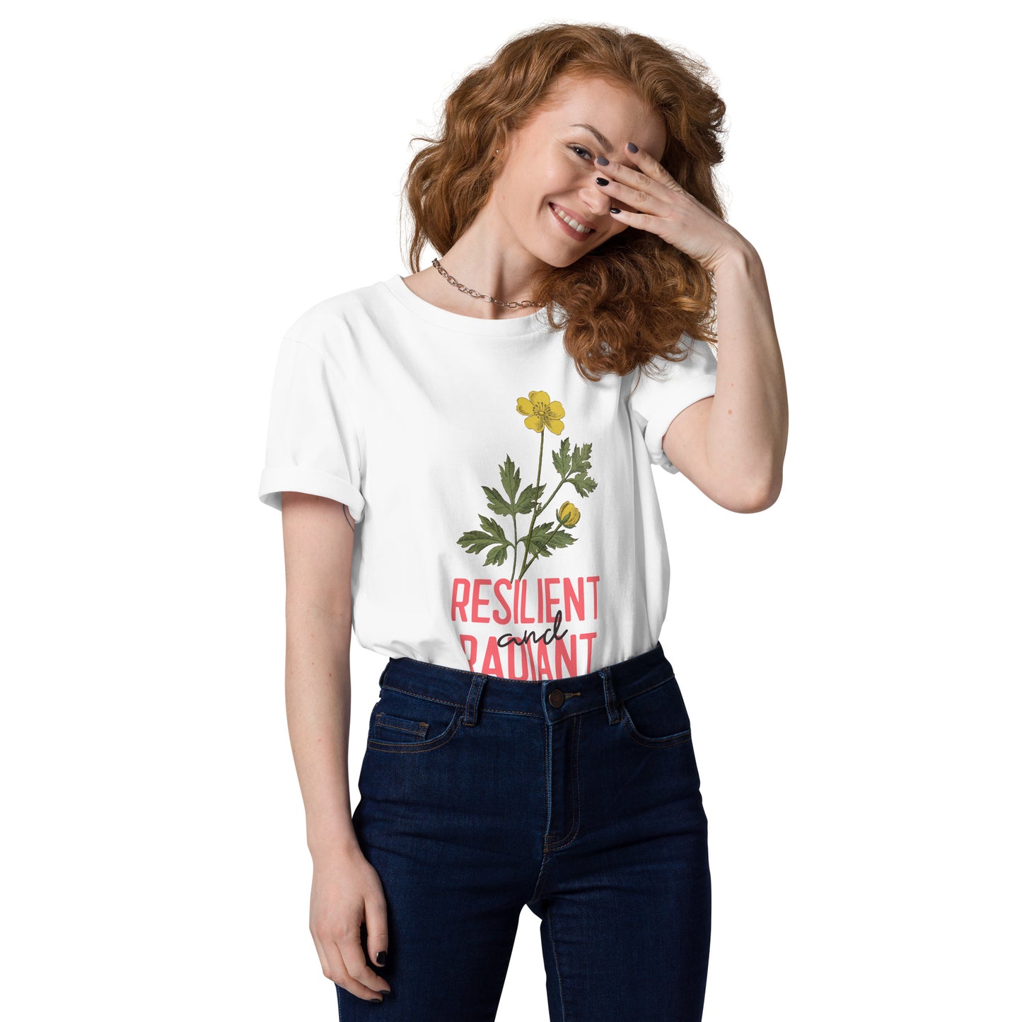 Resilient and Radiant Unisex Organic Cotton T-shirt